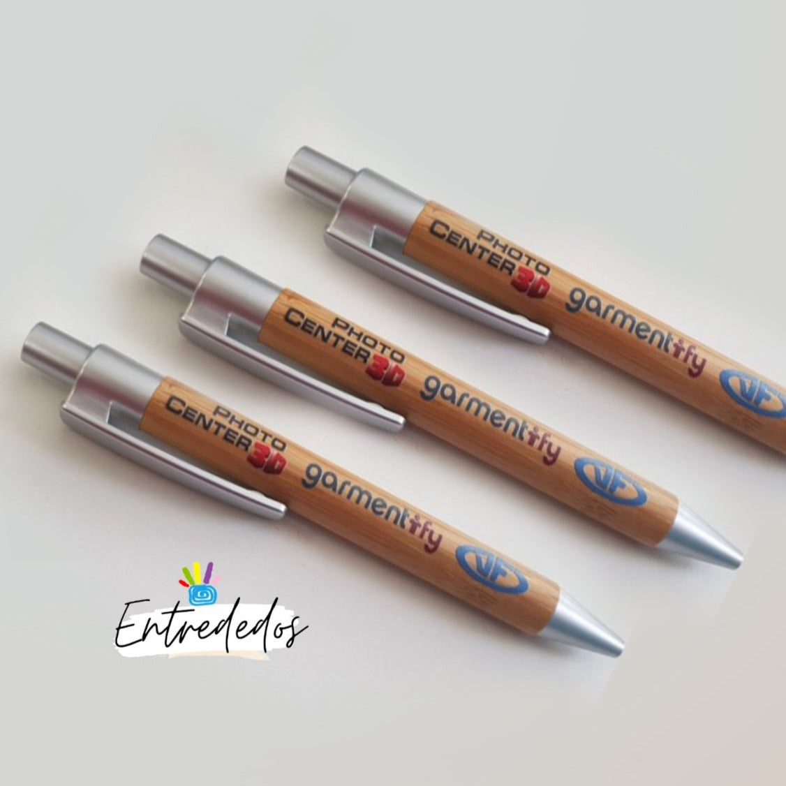 bolígrafos personalizados de banbú