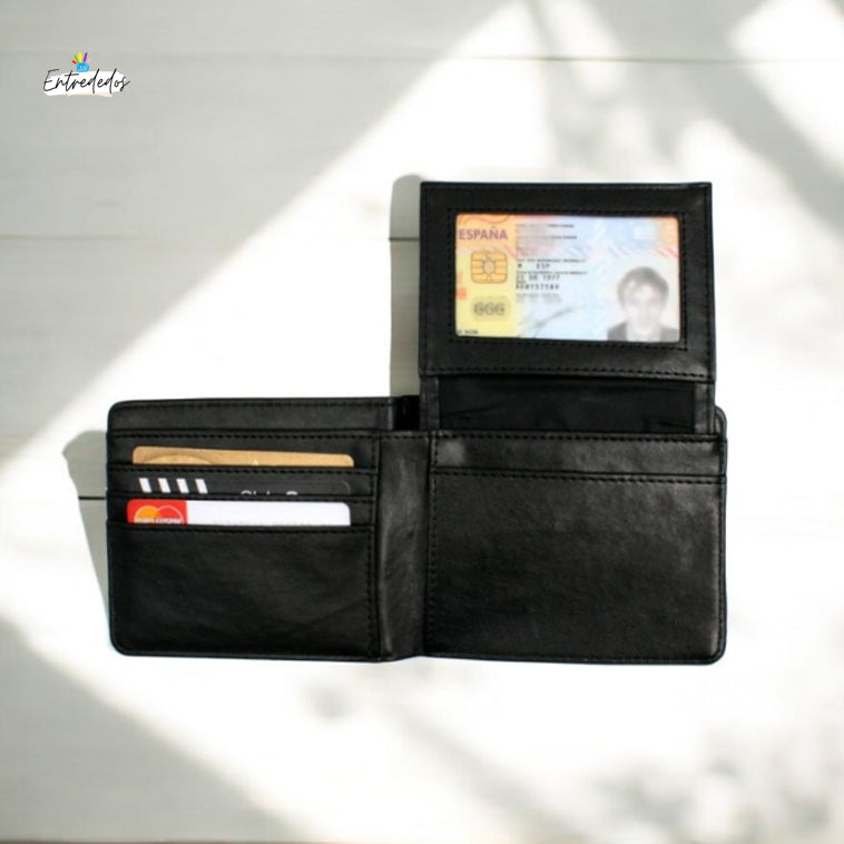 regalos personalizados para hombres – cartera de piel personalizada para hombre Entrededos