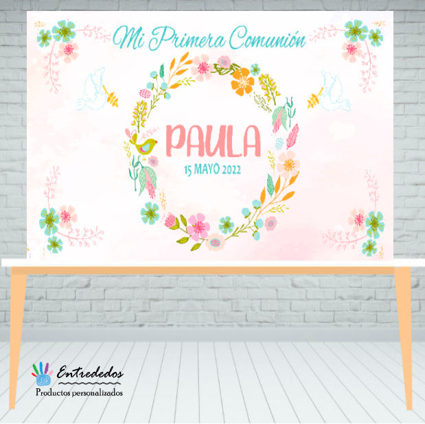 regalos personalizados – fondo de mesa dulce Entrededos