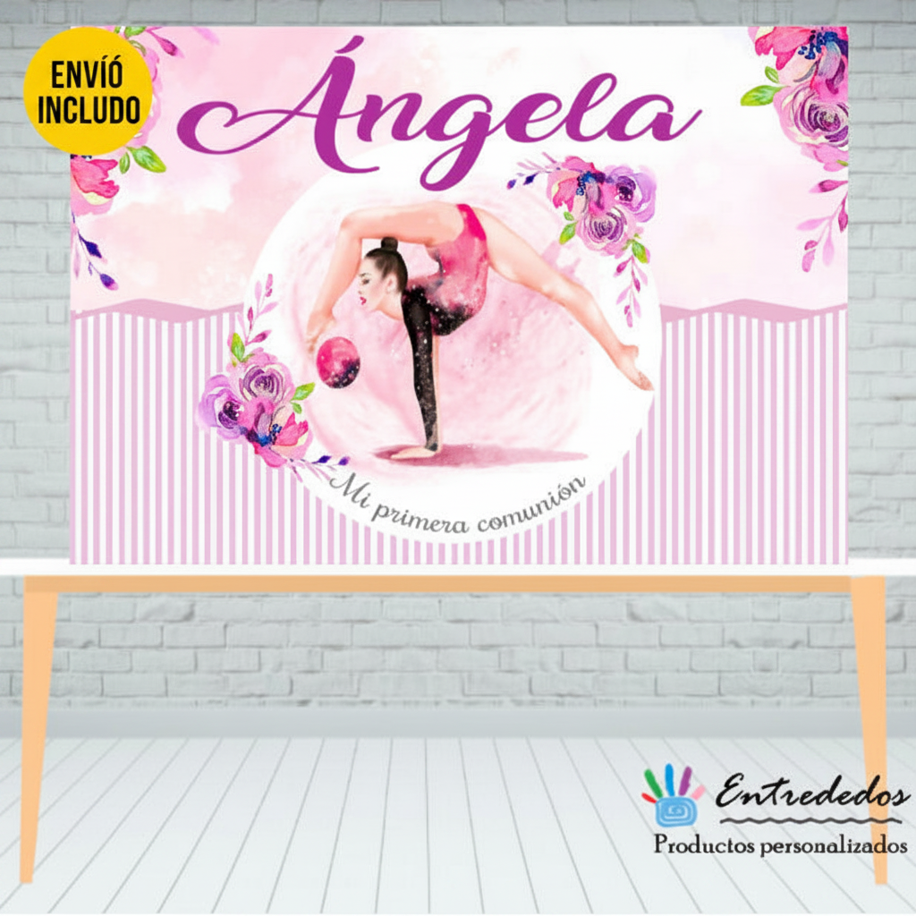 Fondo Perfecto para tu Mesa de Dulces BALLET