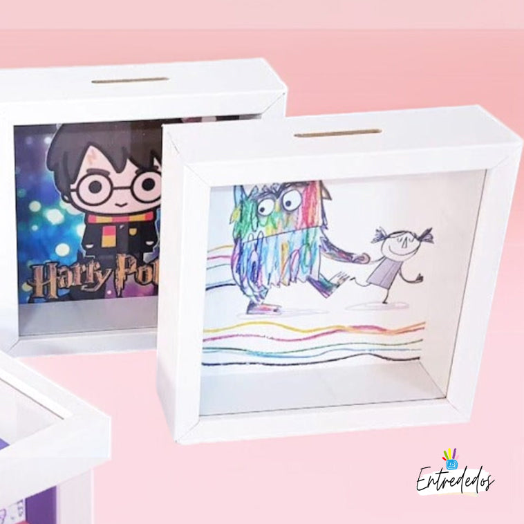 hucha personalizada para niños – regalo original Entrededos