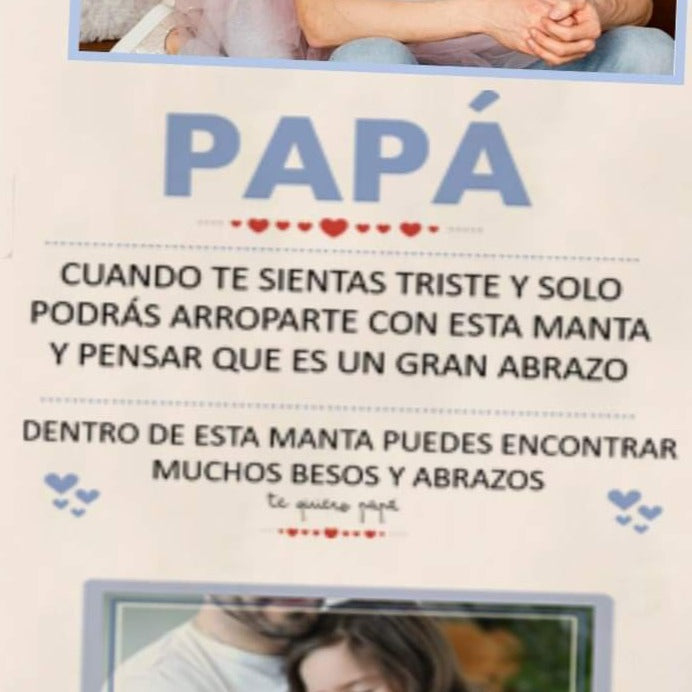 regalos personalizados – manta personalizada Entrededos