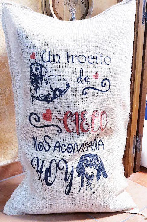 Sacos de yute personalizados para bodas únicas