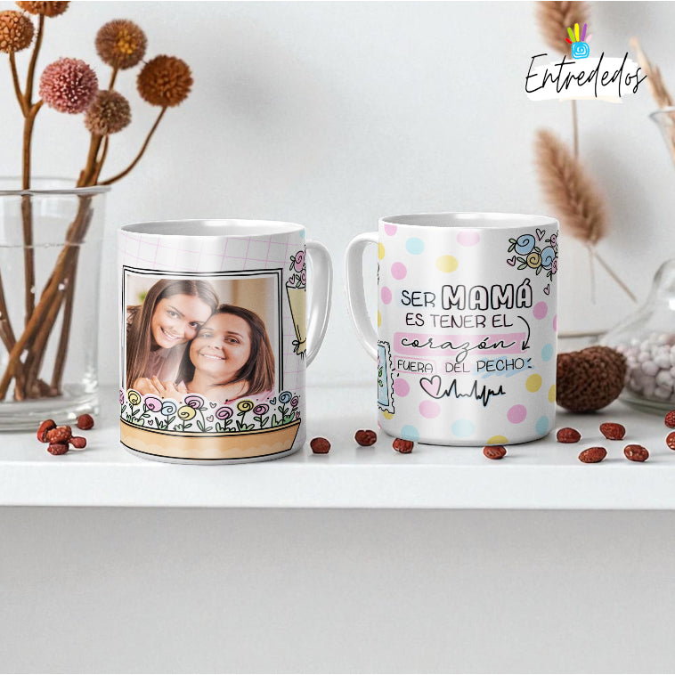 taza personalizada con nombre – regalo original Entrededos