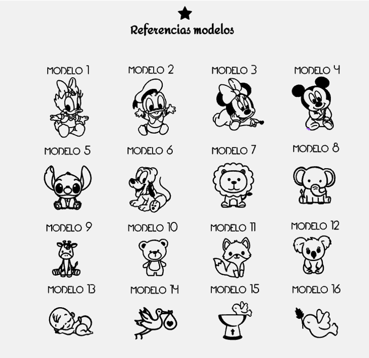 modelos bautizos
