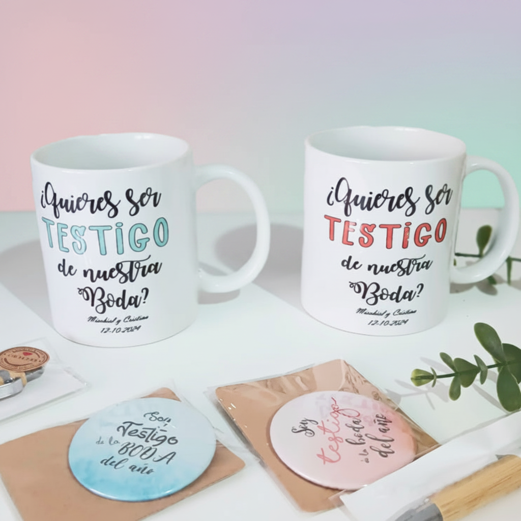 Set Regalo Perfecto para el Testigo Ideal