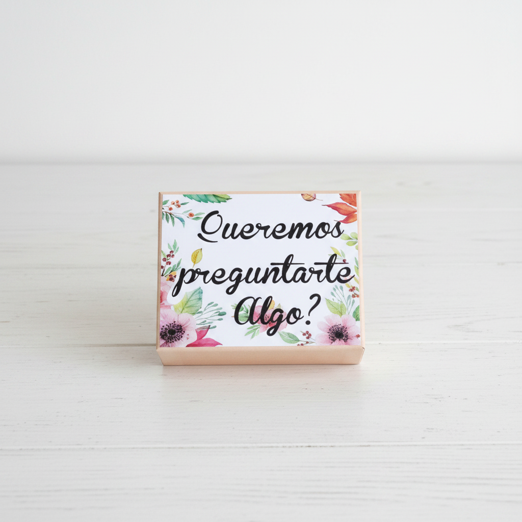 Set Regalo Personalizado para Testigos de Boda