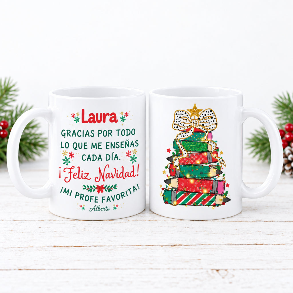 taza personalizada con nombre – regalo original Entrededos