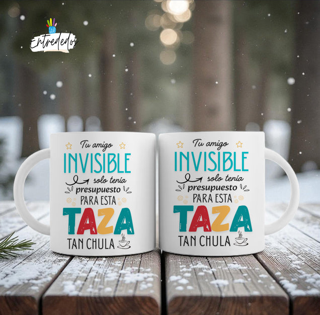 taza personalizada con nombre – regalo original Entrededos