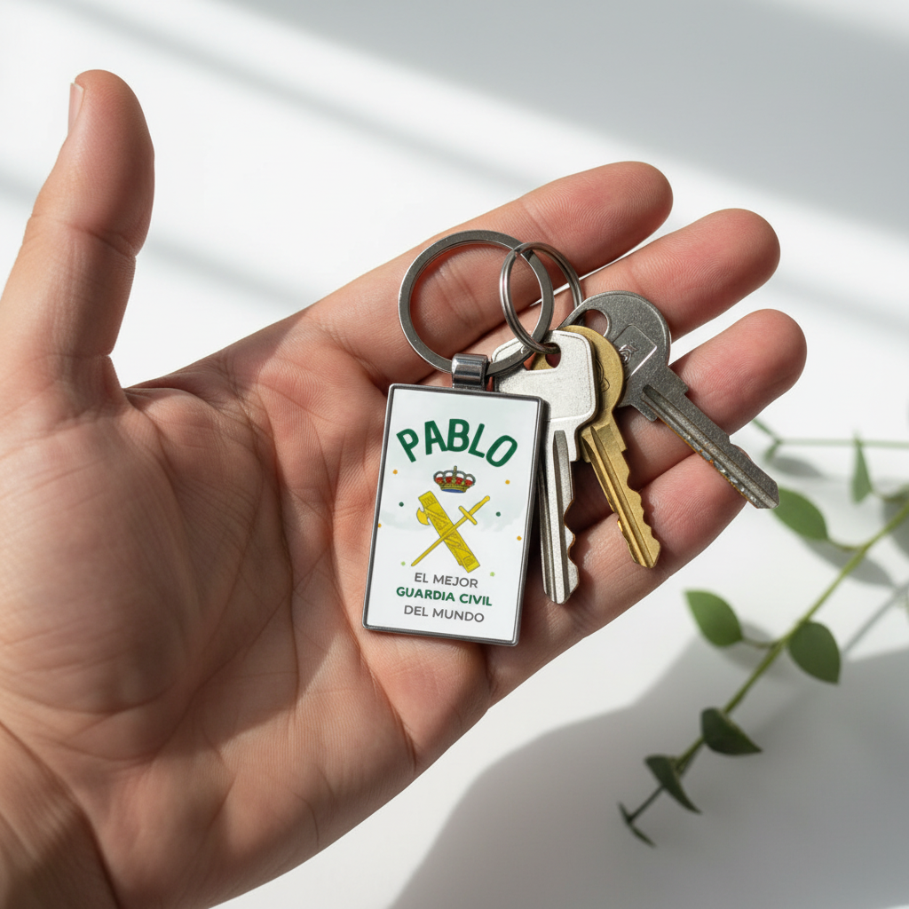 Regalo Personalizado Llavero Metálico – Práctico y Único