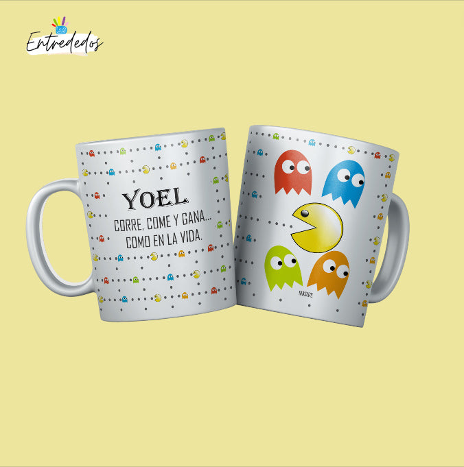 taza personalizada con nombre – regalo original Entrededos