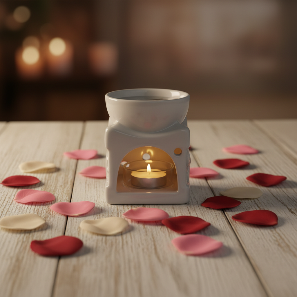 Caja degustación de wax melts KIT MAGIC con quemador