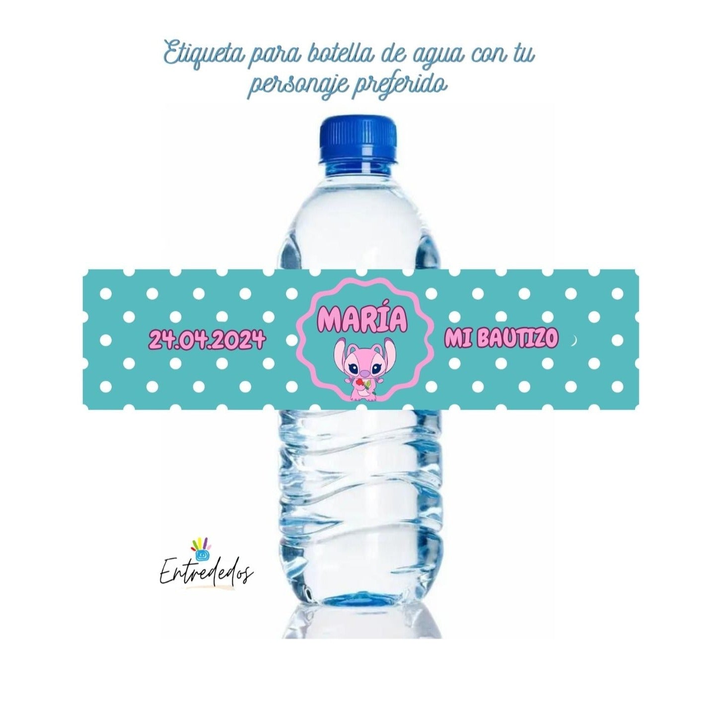 Etiquetas para botellas de agua personalizados