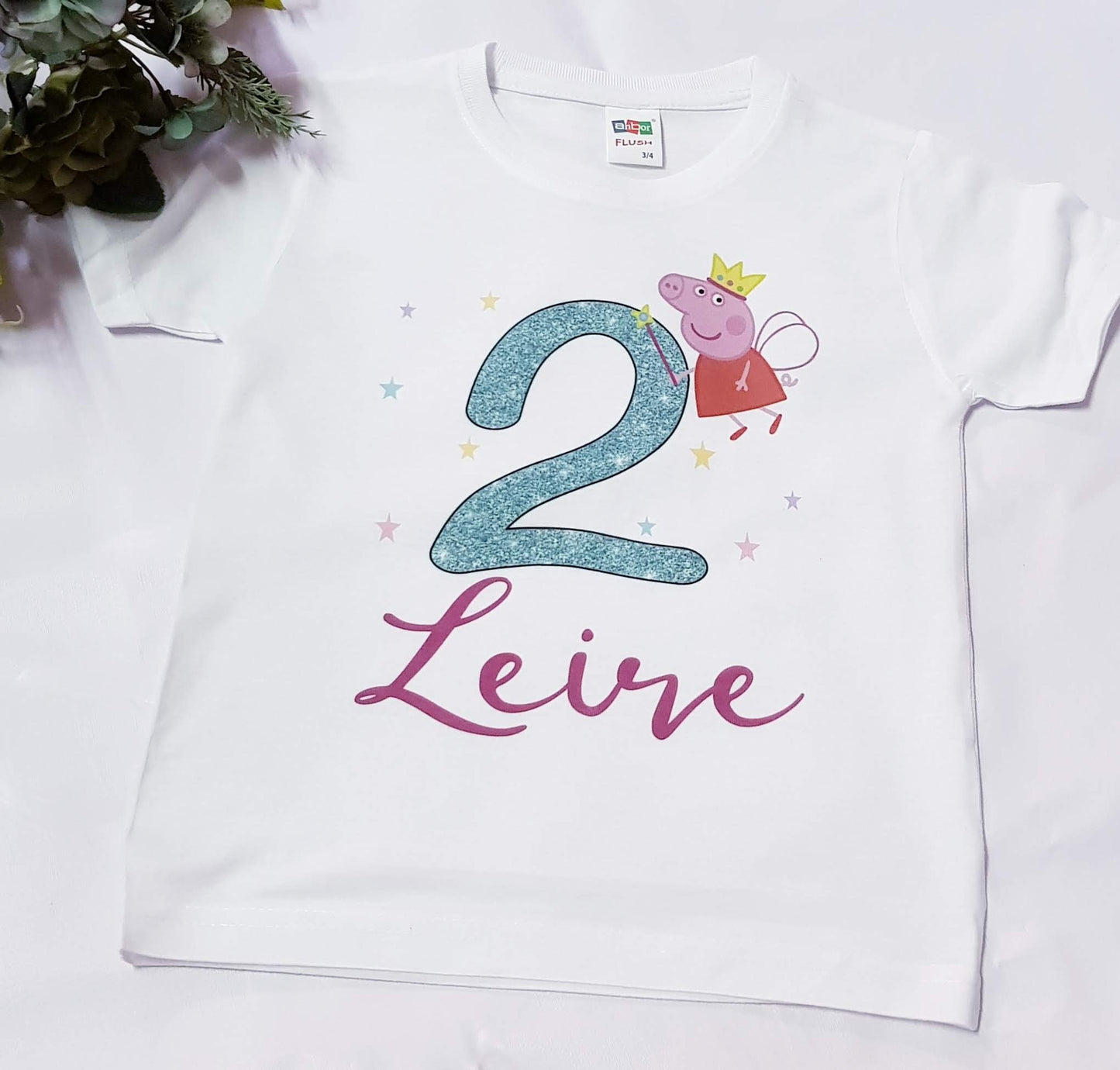 Camiseta prediseñadas para niñas con variedad de diseños (MANGA CORTA)