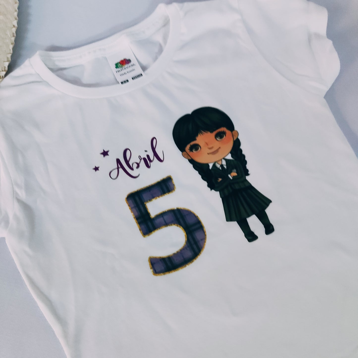 Camiseta prediseñadas para niñas con variedad de diseños (MANGA CORTA)