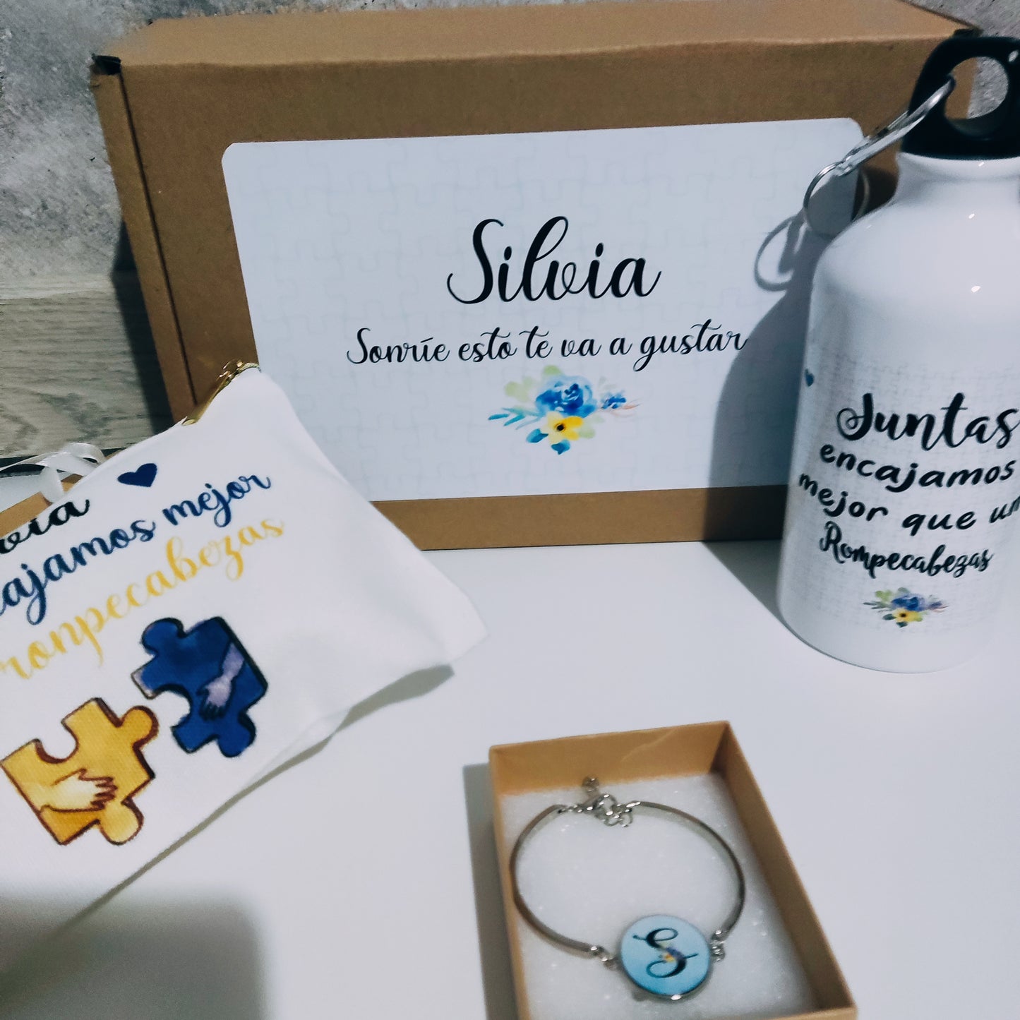 Kit regalo para hermanas/ amigas. juntas encajamos mejor