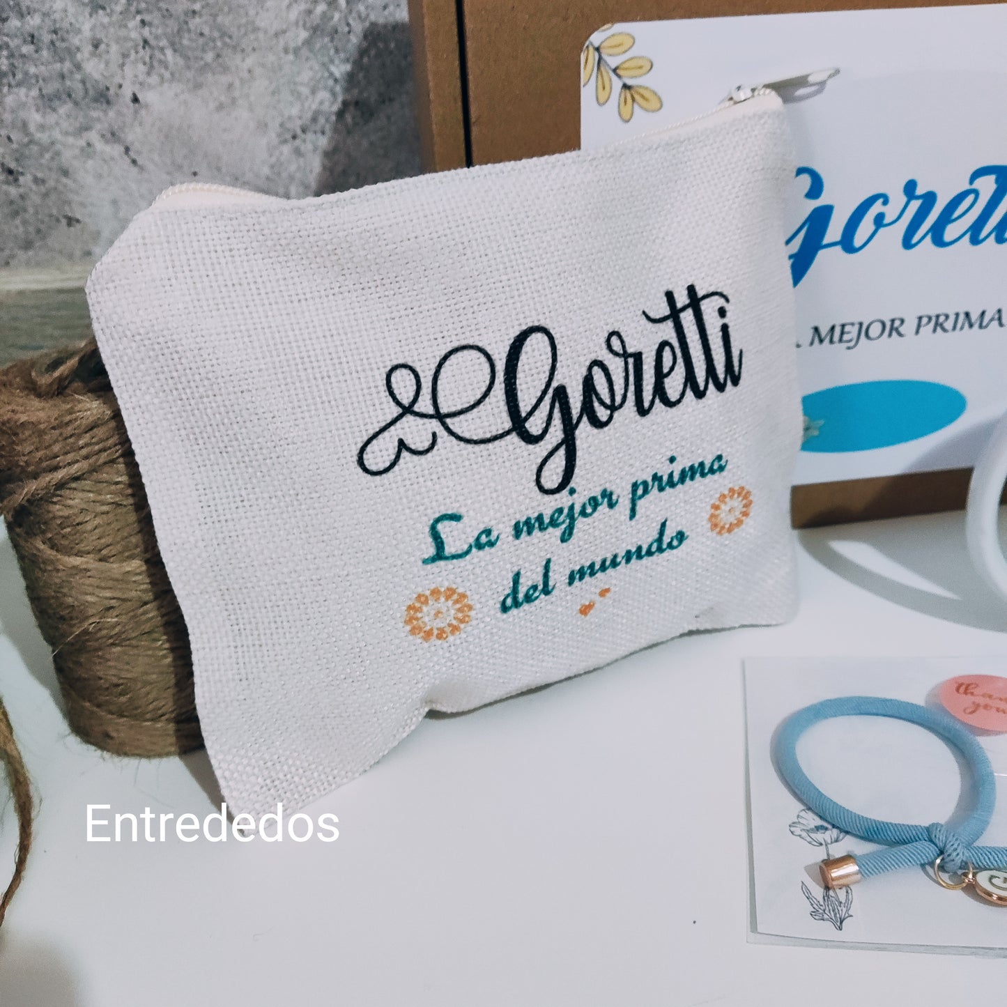 Kit regalo personalizado para la mejor prima