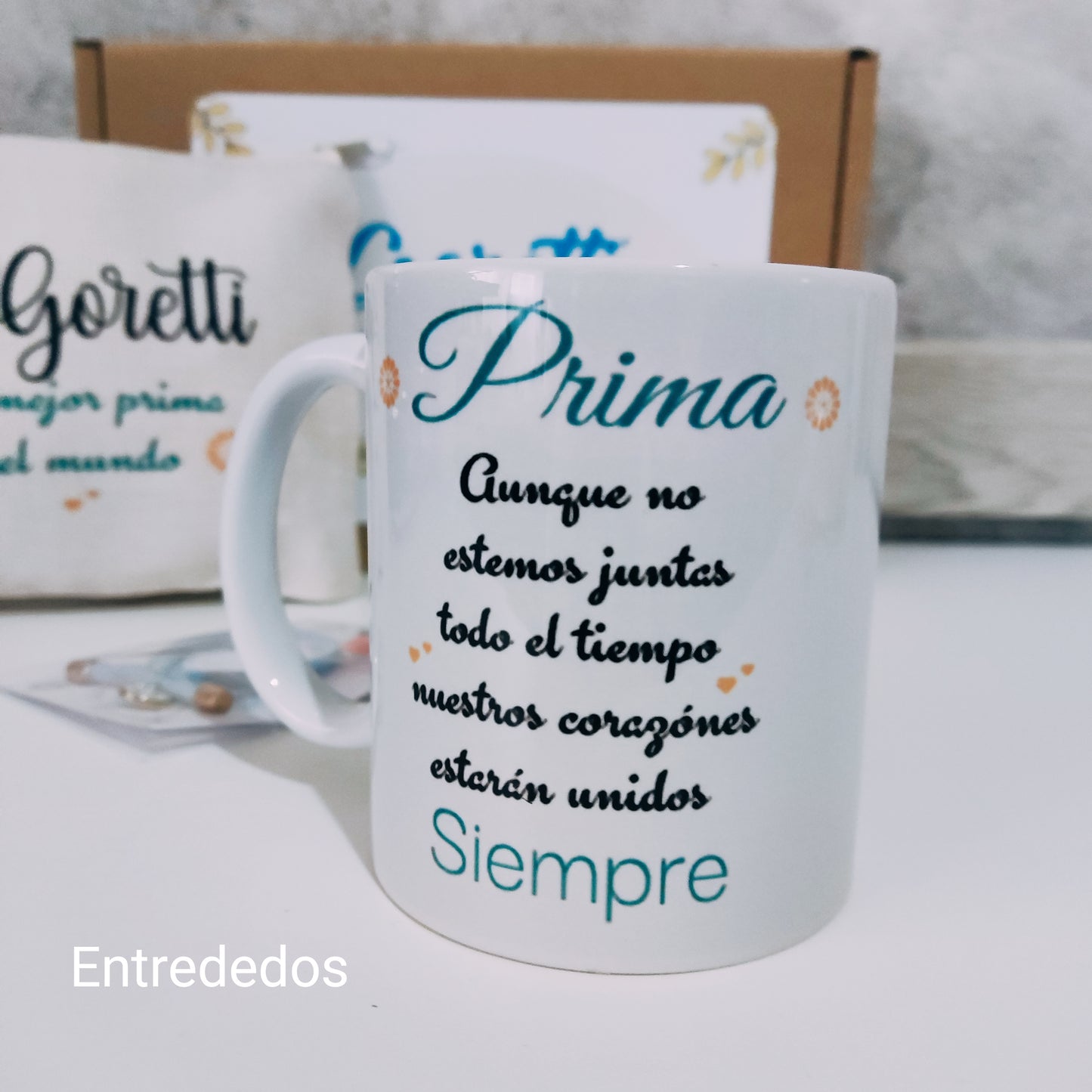 Kit regalo personalizado para la mejor prima
