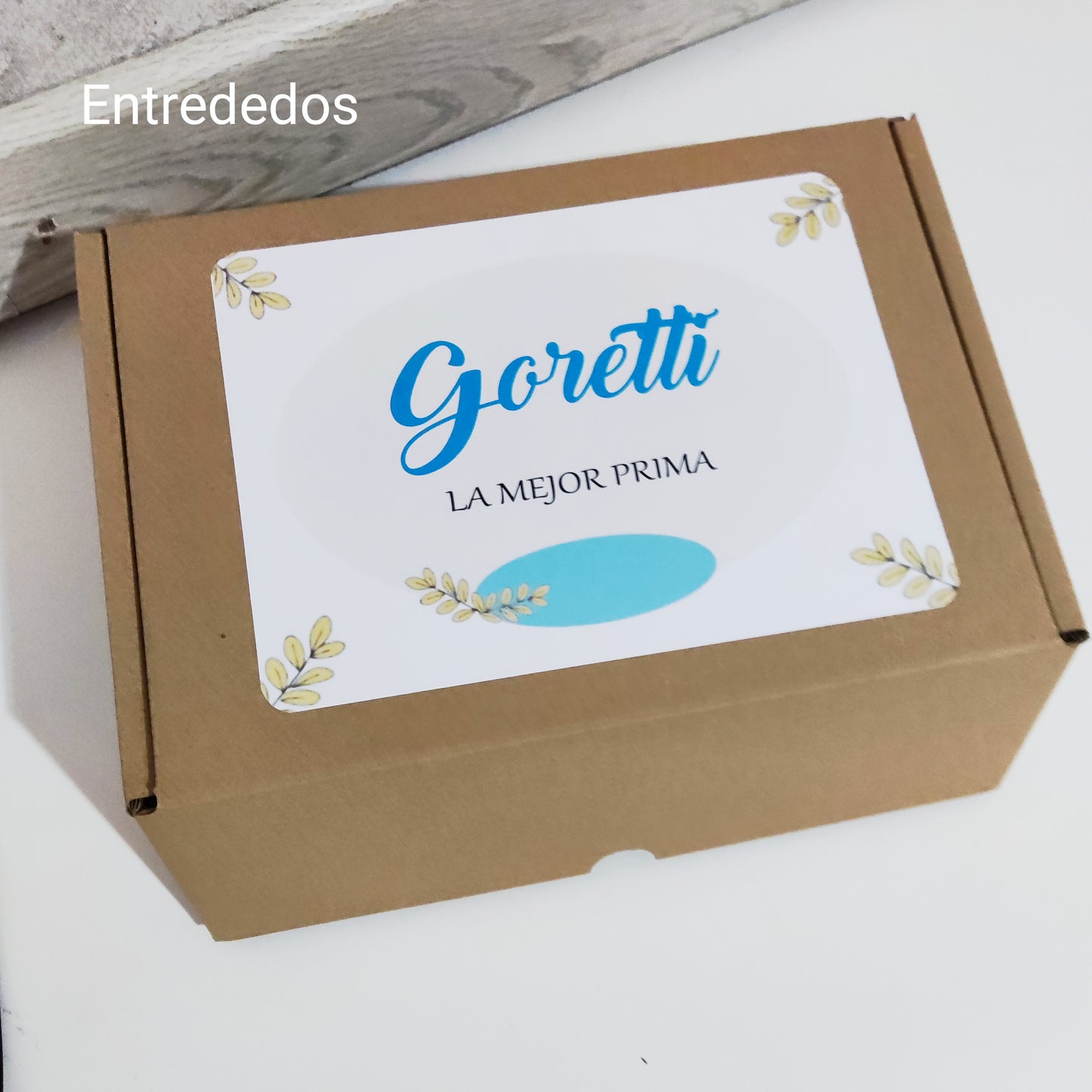 Kit regalo personalizado para la mejor prima