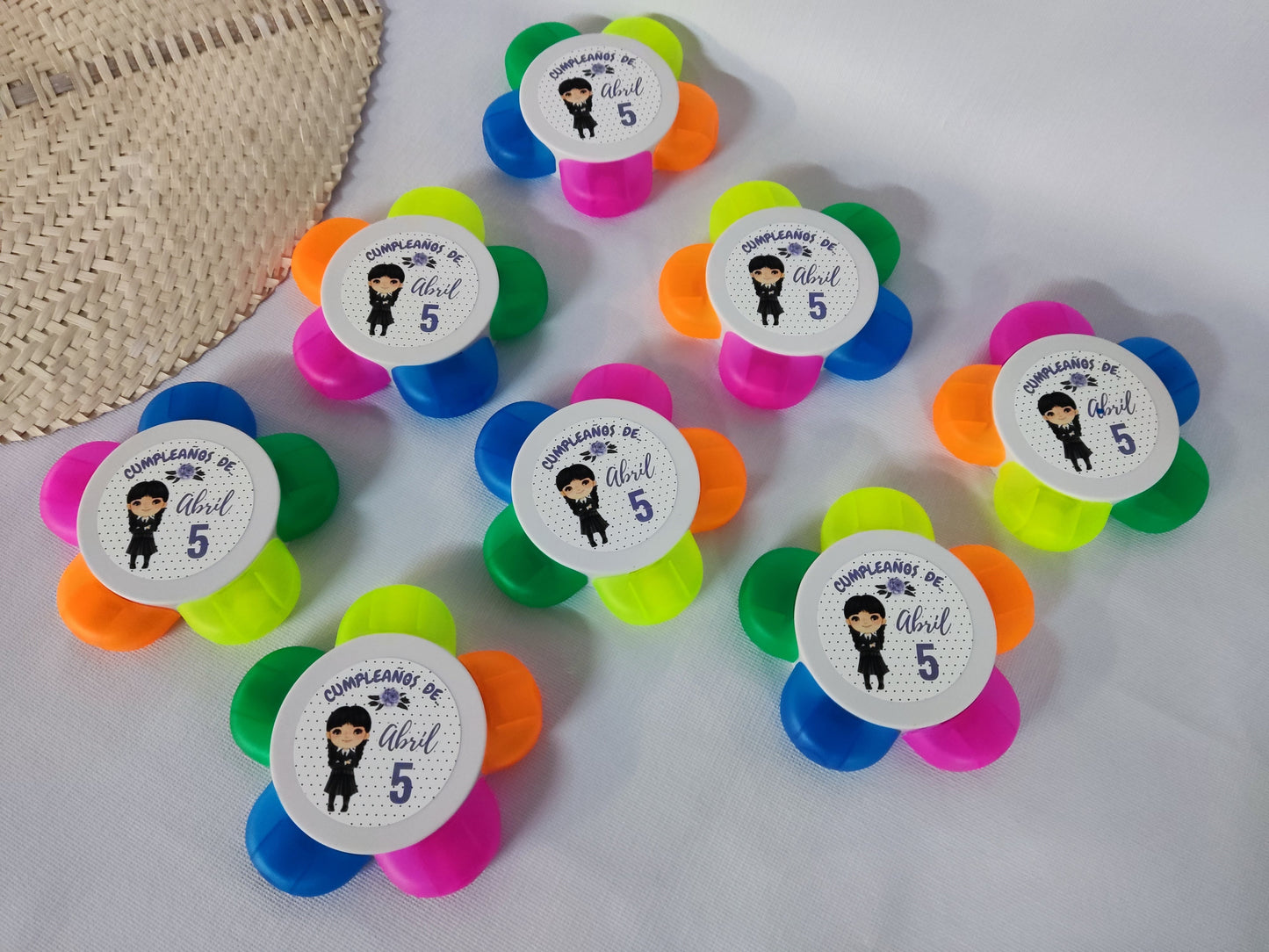 Marcadores personalizados con nombre