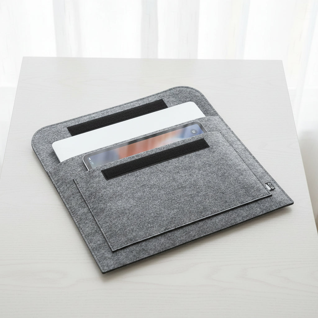 Set completo de regalo profesor fieltro – Personalizado con nombre