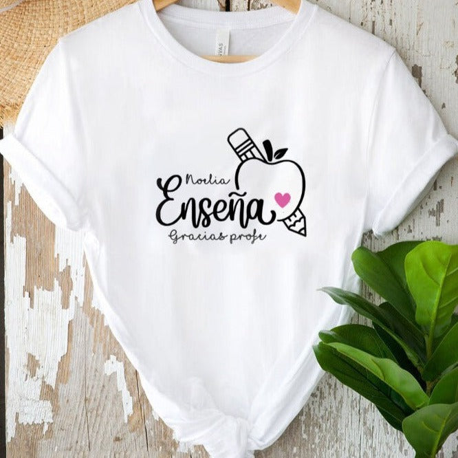 Camisetas fashion personalizadas para profesoras