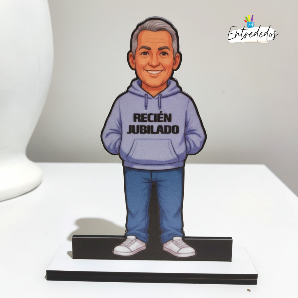 Lámina de Madera Personalizada con Silueta de Tu Fotografía