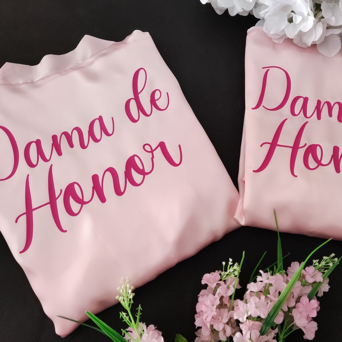 Bata personalizada para damas de honor MODELO KIMONO
