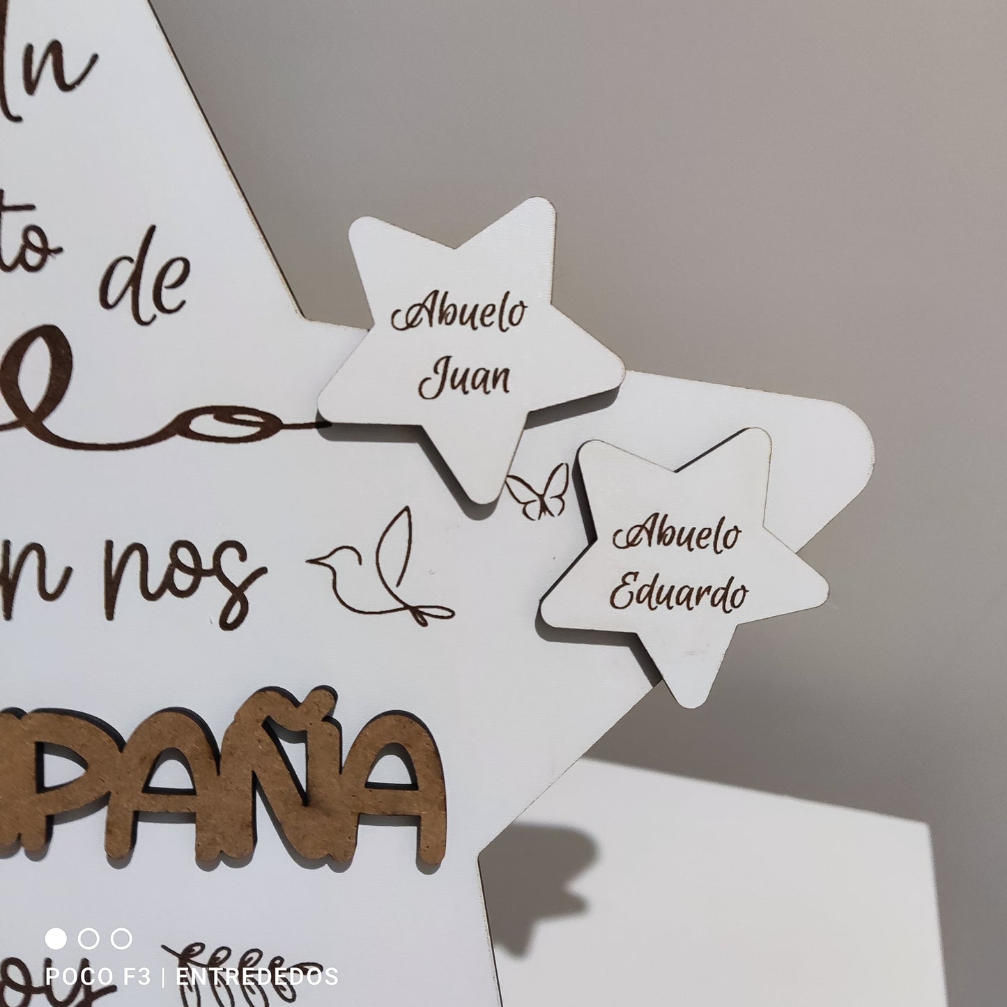 Estrella un Trocito de cielo – Recuerdo para Comunión