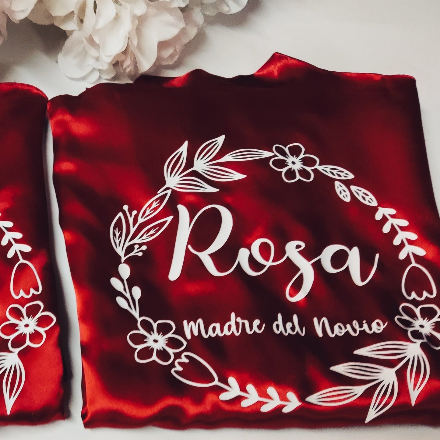 Bata personalizada para damas de honor MODELO KIMONO