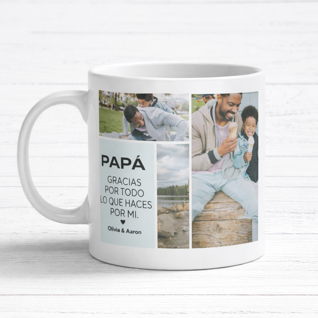 Taza Personalizada con Fotos – Regalo Original