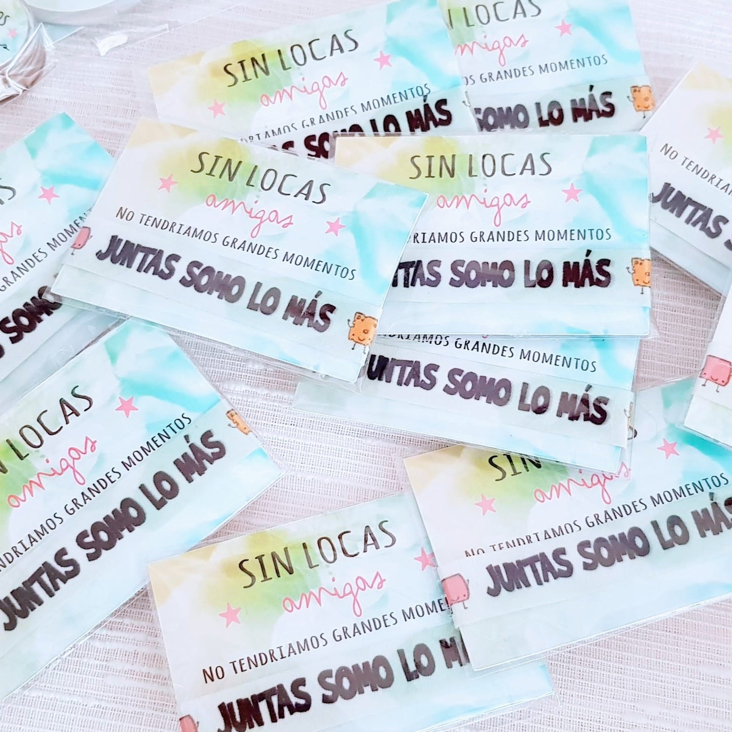 Pulseras de tela personalizadas para cualquier evento.
