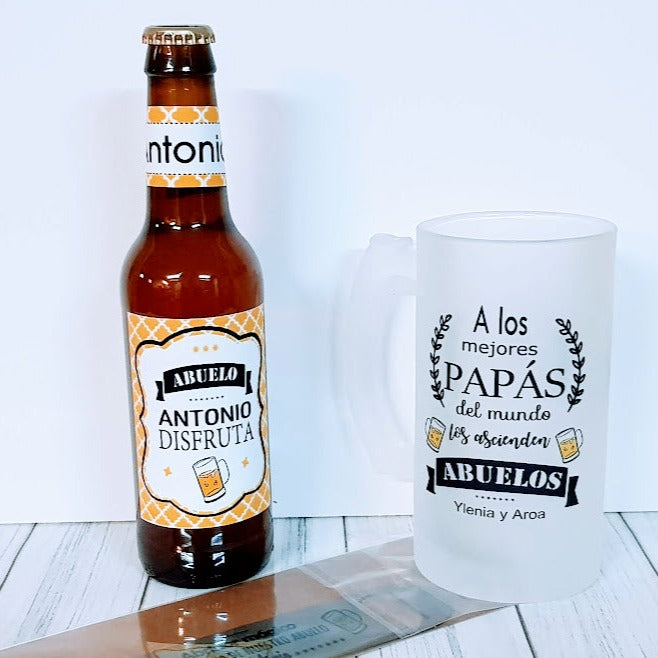 kit de cerveza para los mejores papás