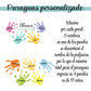 Paraguas Personalizado para Profesores “Las Huellas de la Clase”