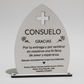 Set placa y pulsera acero Personalizada para Catequista | Nombres Alumnos