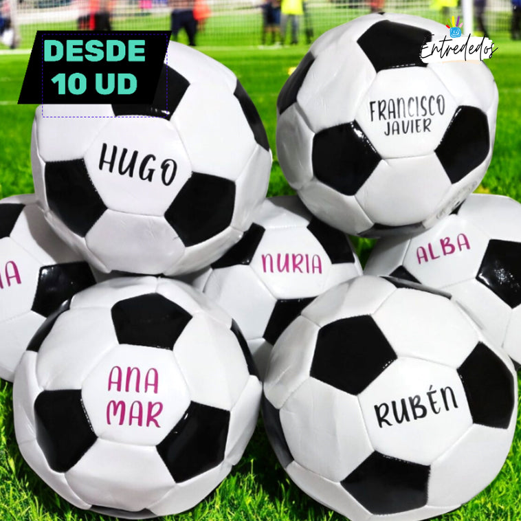 Balón de fútbol para regalo con nombre