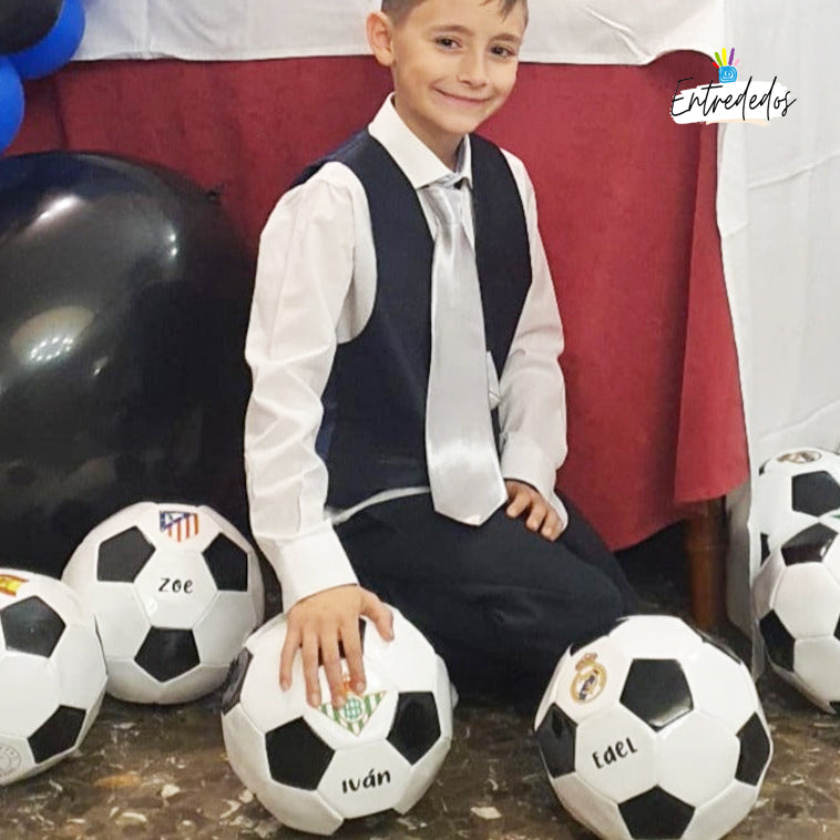 Balón de fútbol único y personalizado