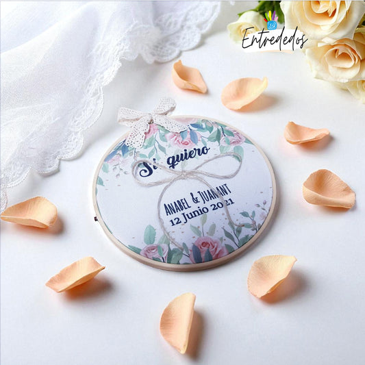bastidor-alianzas-personalizado-flores-rosas