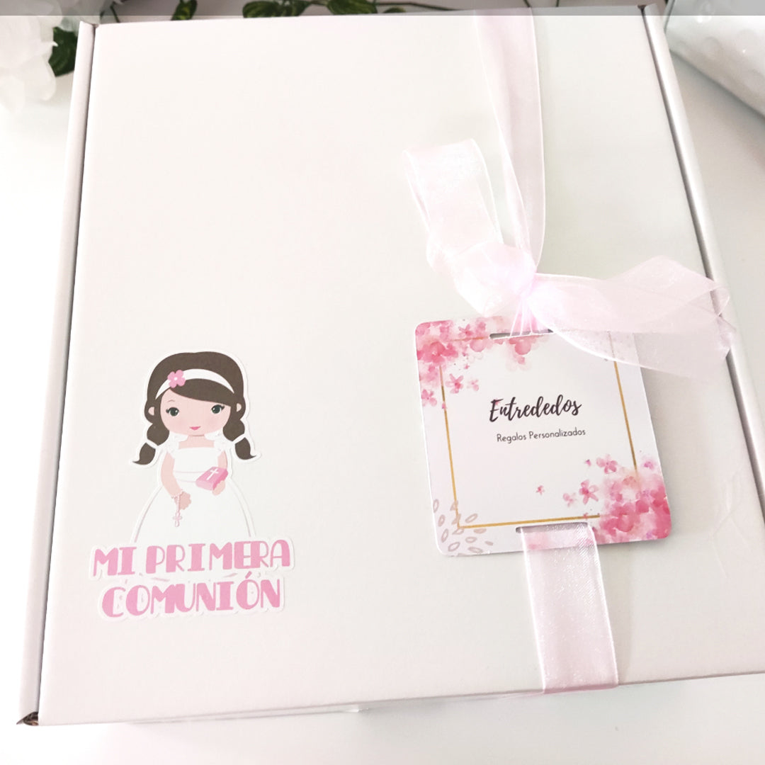 bata personalizada para primera comunión – regalo original Entrededos