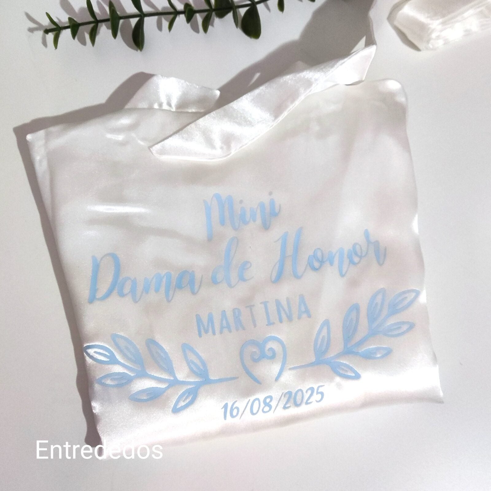 bata personalizada para damas de honor – regalo original Entrededos