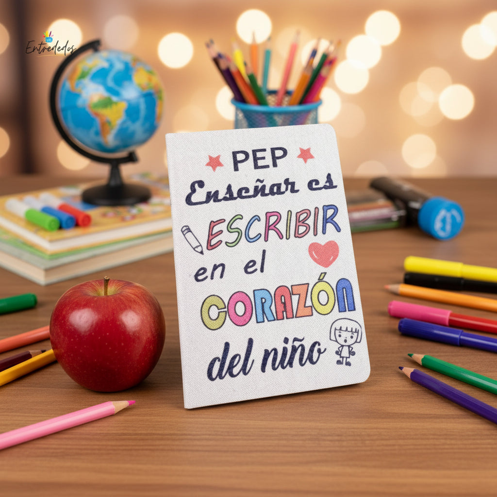 Bloc de notas para regalo con diseño personalizado