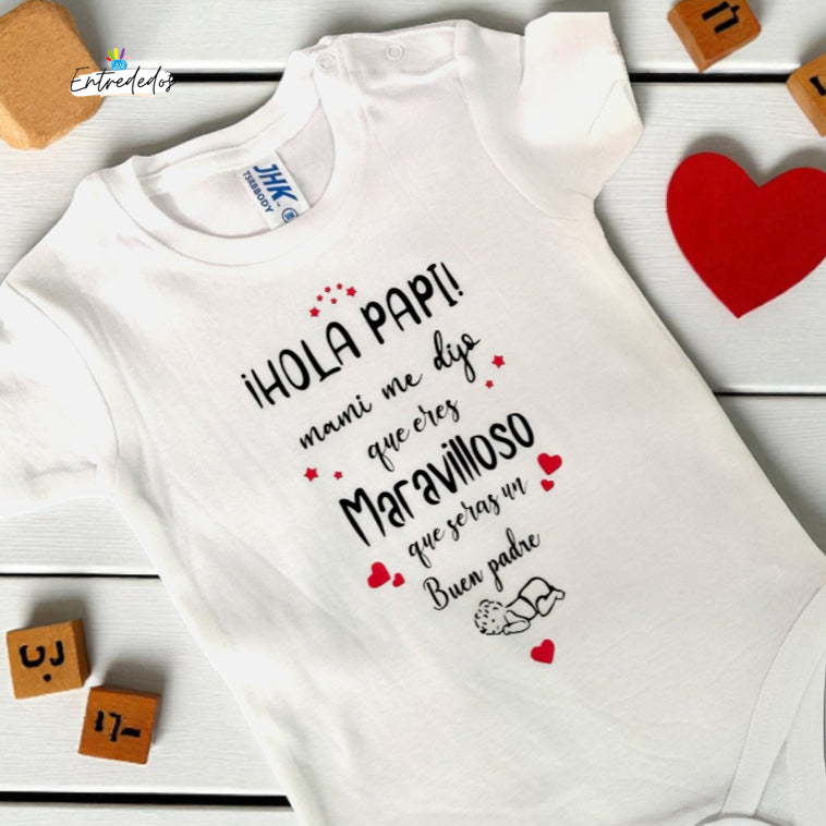 body de bebé personalizado – regalo original Entrededos