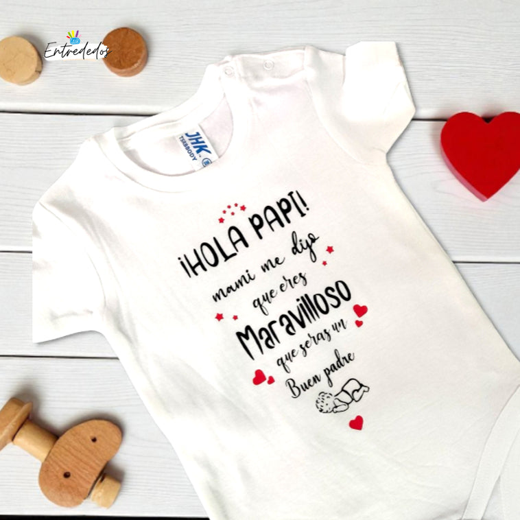 body de bebé personalizado – regalo original Entrededos