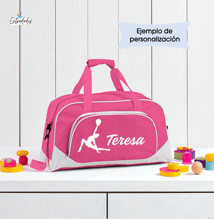 Bolsa de deporte personalizada con nombre o logo impreso