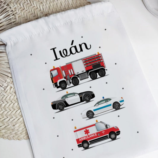 bolsa merienda personalizada para la vuelta al cole