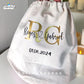 Bolsa limosnera para comunión y boda con diseño clásico y delicado