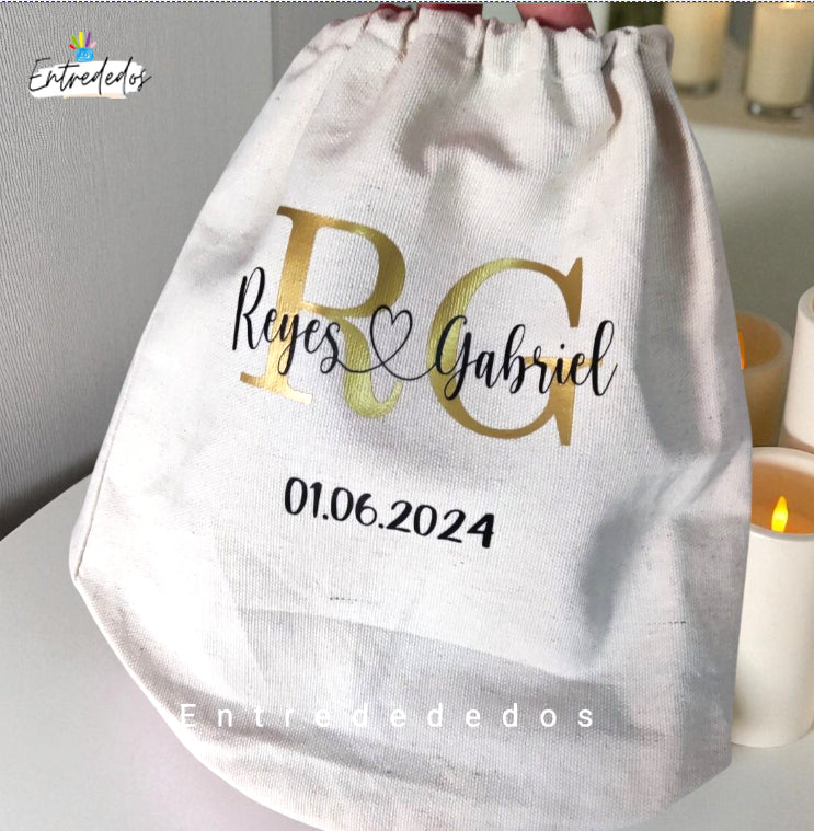 Bolsa limosnera para comunión y boda con diseño clásico y delicado
