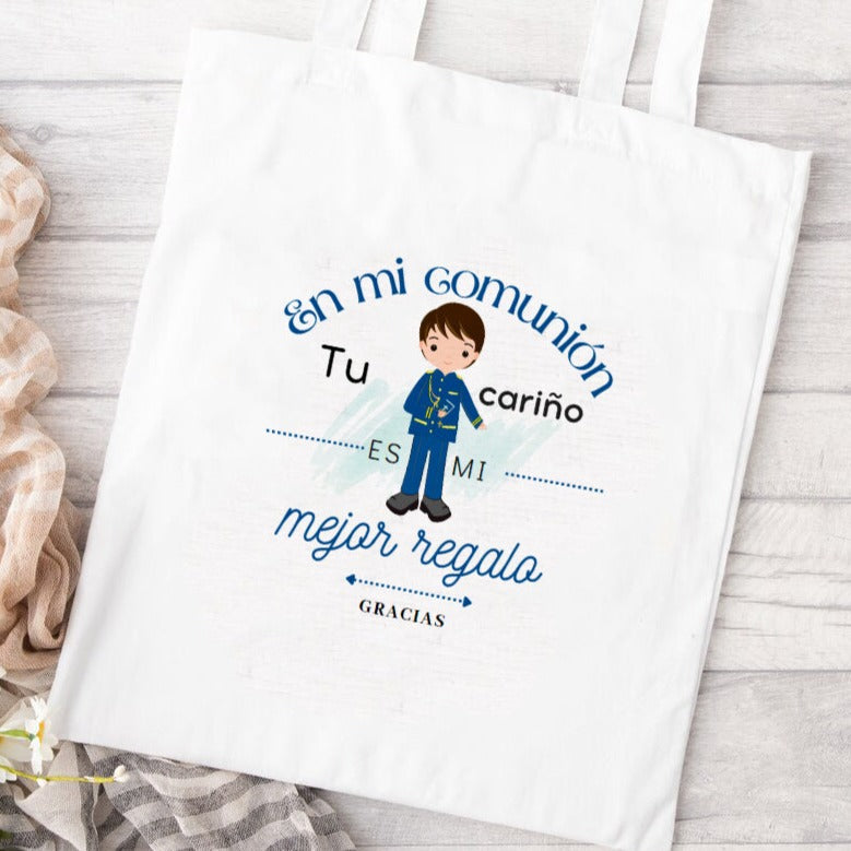 Bolsa de regalo personalizada con diseño impreso para eventos