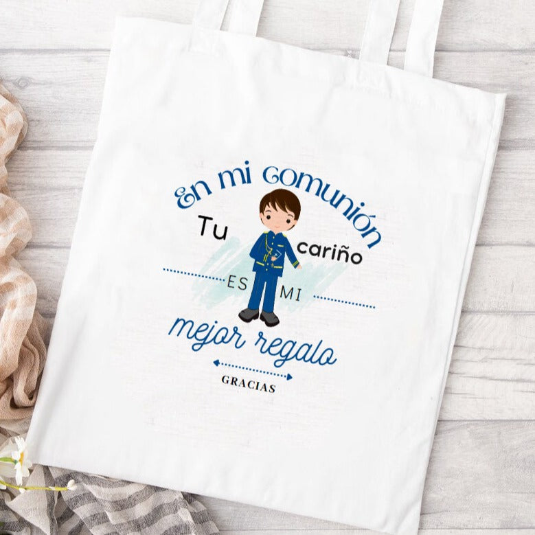 Bolsa de regalo personalizada con diseño impreso para eventos