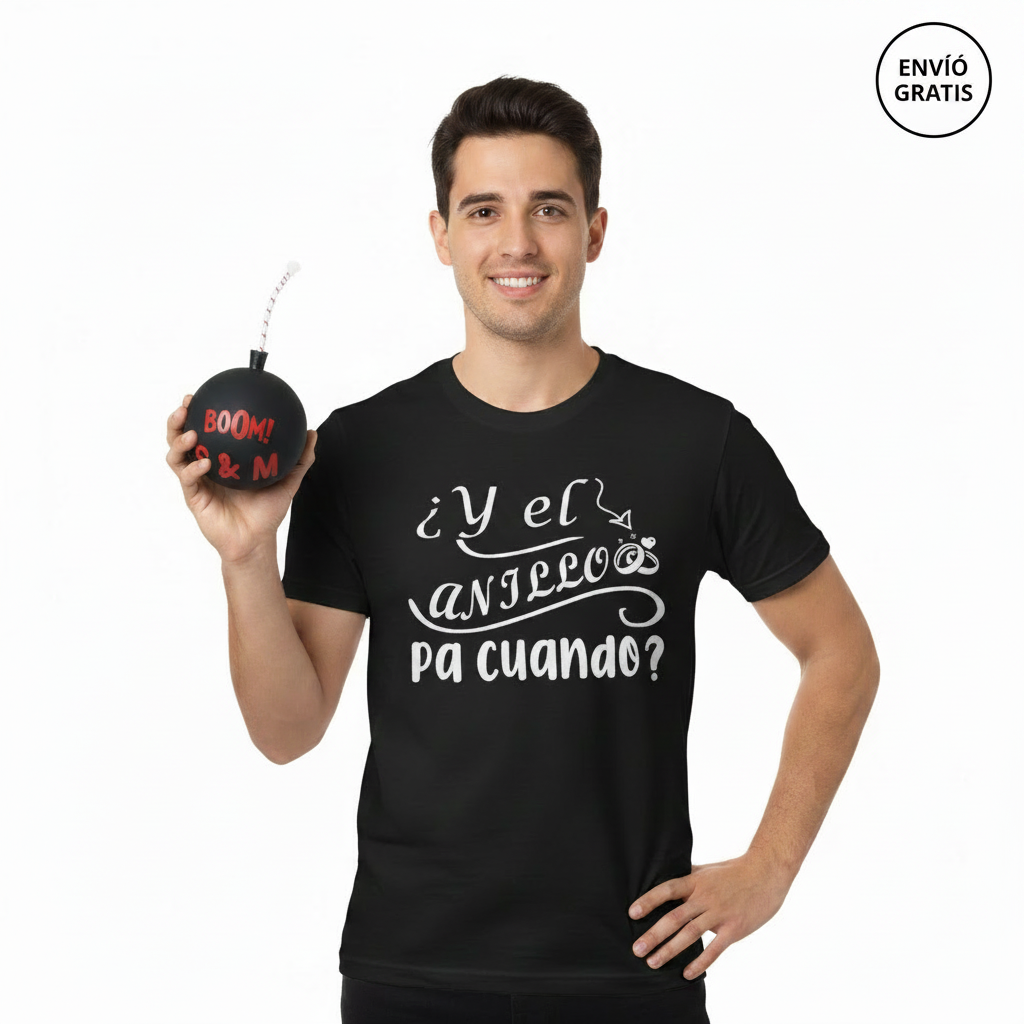 “¡Bomba! Camiseta Sorpresa – ¡El Anillo Pa Cuando!”